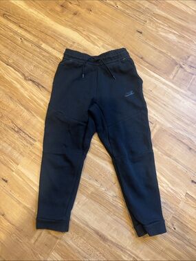 Nike Kids Black Jogger Sweatpants with Drawstring size M